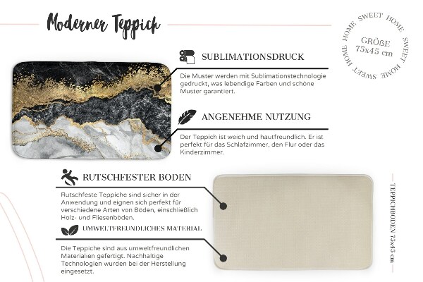 Kis szőnyeg Dinoszauruszok és minták
