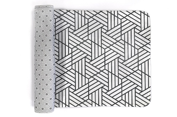 Szőnyeg Geometrikus kockás minta
