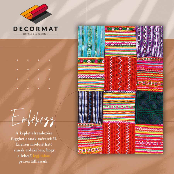 Mosható futószőnyeg Török patchwork