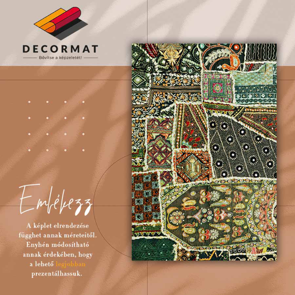 Mosható futószőnyeg Patchwork török ​​stílusban