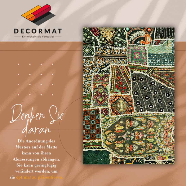 Mosható futószőnyeg Patchwork török ​​stílusban