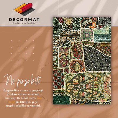 Mosható futószőnyeg Patchwork török ​​stílusban