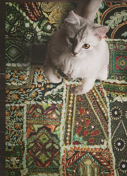 Mosható futószőnyeg Patchwork török ​​stílusban