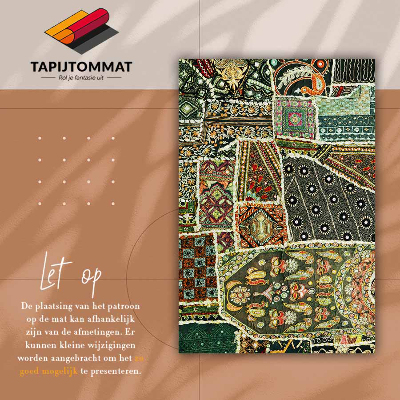 Mosható futószőnyeg Patchwork török ​​stílusban