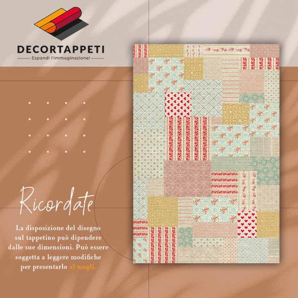 Vinil szőnyeg Patchwork