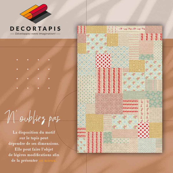 Vinil szőnyeg Patchwork