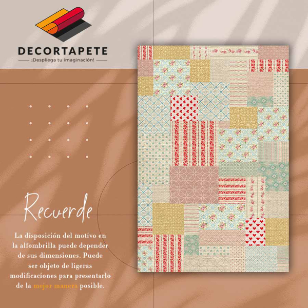 Vinil szőnyeg Patchwork