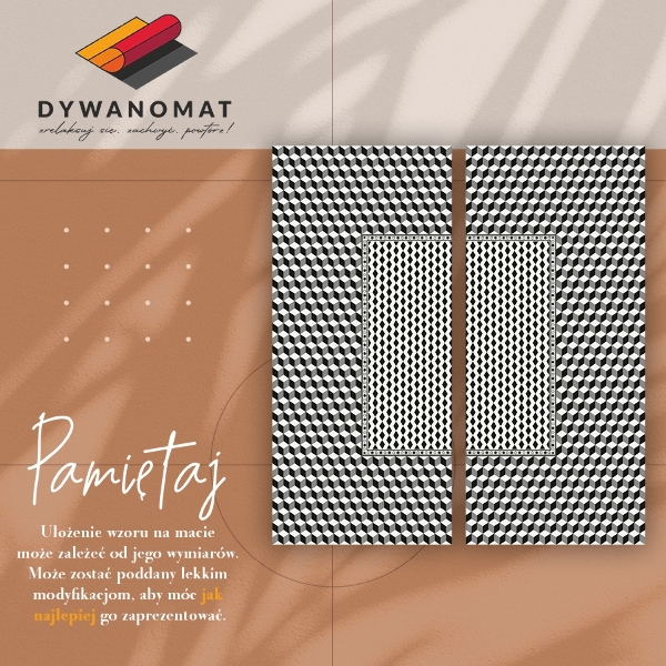 Vinil szőnyeg 3D-s mintázat