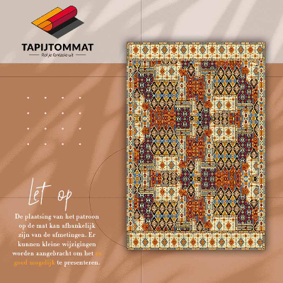 Mosható futószőnyeg Geometriai patchwork