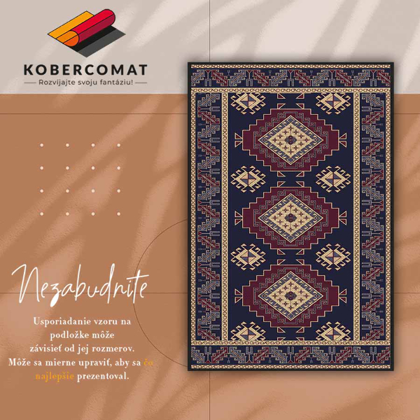 Mosható futószőnyeg Geometriai absztrakció