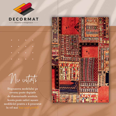 Mosható futószőnyeg Patchwork absztrakció