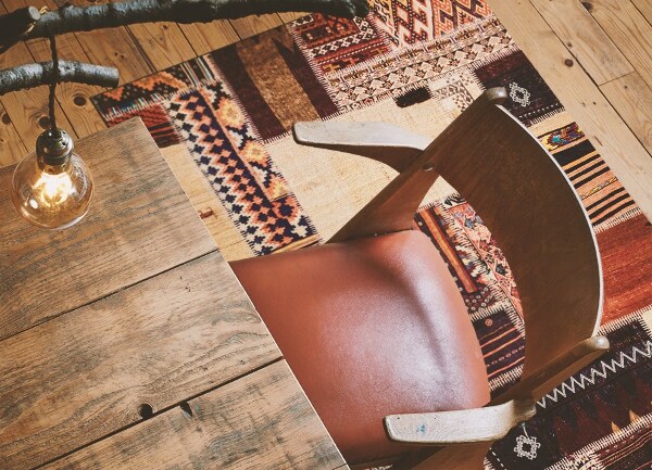 Mosható futószőnyeg Absztrakt patchwork