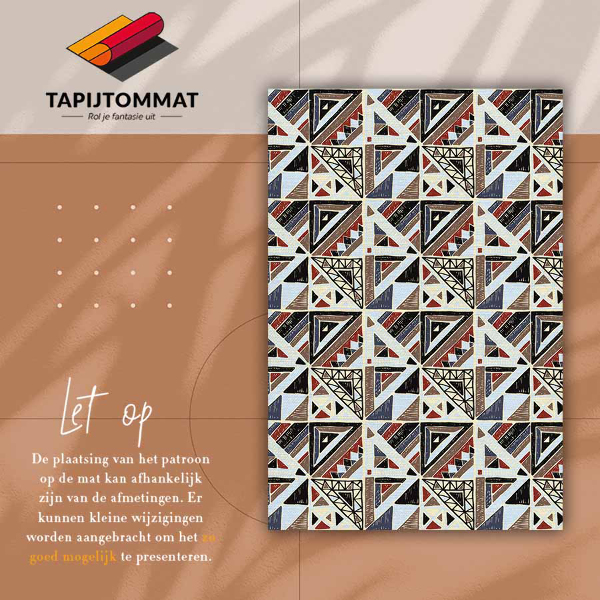 Mosható futószőnyeg Geometriai mozaik