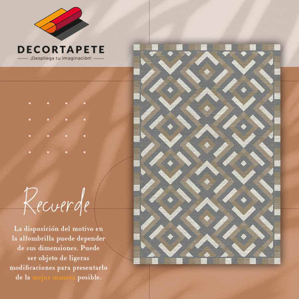 Műanyag szőnyeg Aztec geometria