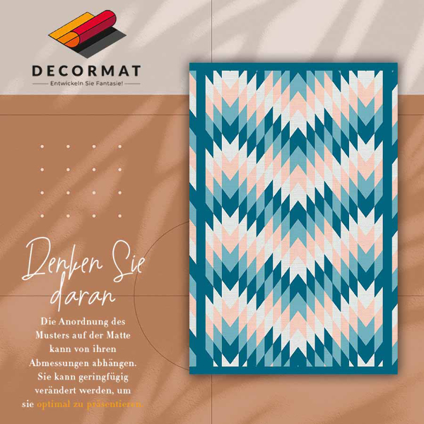 Műanyag szőnyeg Geometriai kecske