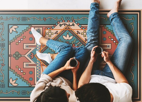 Műanyag szőnyeg Arab geometria