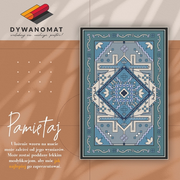 Műanyag szőnyeg Arab geometria