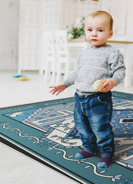 Műanyag szőnyeg Arab geometria