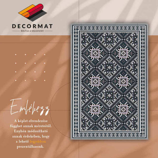 Műanyag szőnyeg Arab geometria