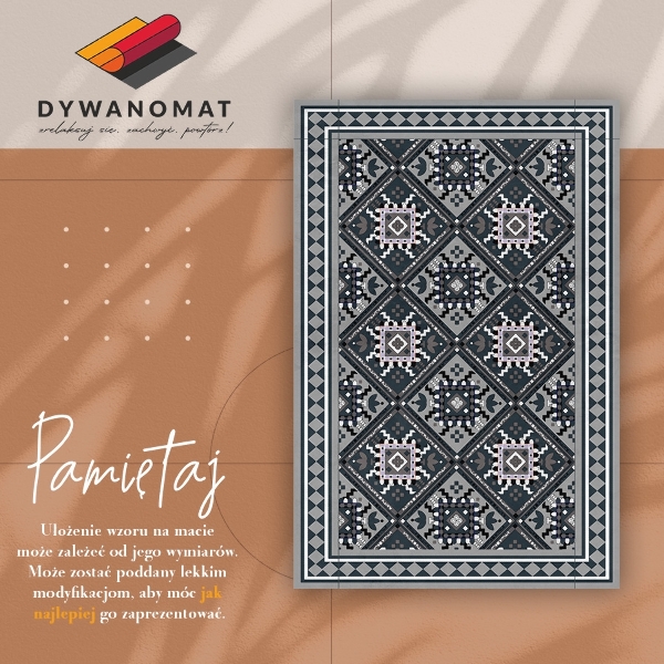 Műanyag szőnyeg Arab geometria