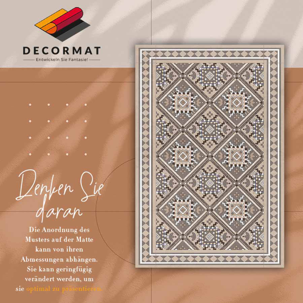 Műanyag szőnyeg Arab geometria