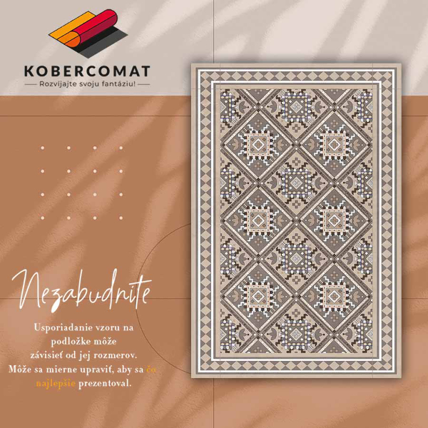 Műanyag szőnyeg Arab geometria