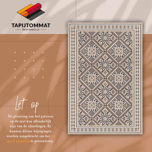 Műanyag szőnyeg Arab geometria