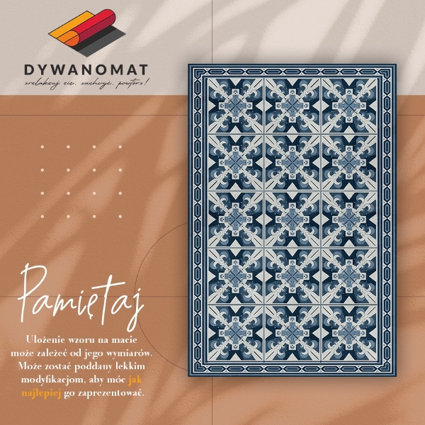 Műanyag szőnyeg Geometriai romák
