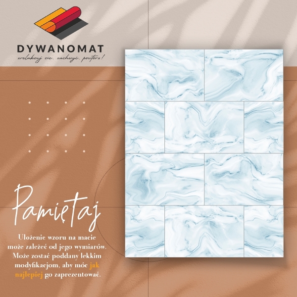 Pvc szőnyeg Marble csempe