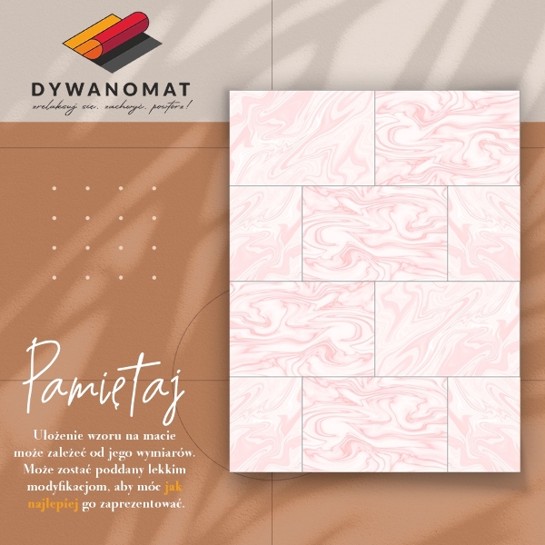 Pvc szőnyeg Marble csempe