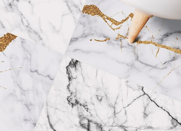 Pvc szőnyeg Marble csempe