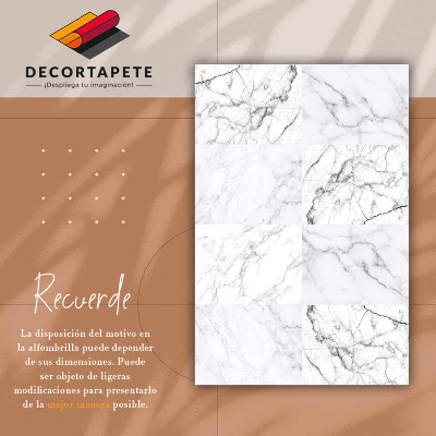 Pvc szőnyeg Marble csempe