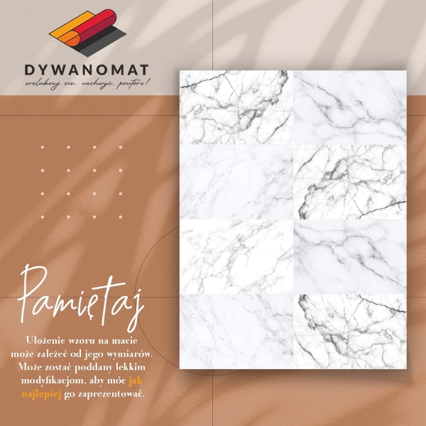 Pvc szőnyeg Marble csempe
