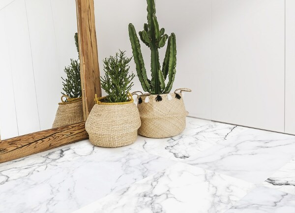 Pvc szőnyeg Marble csempe