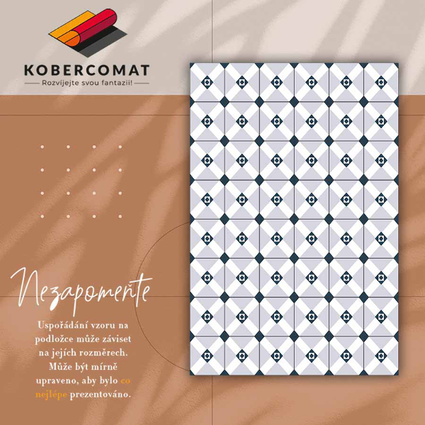 Pvc szőnyeg Geometriai romák
