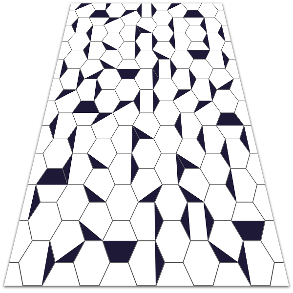 Pvc szőnyeg Hexagona