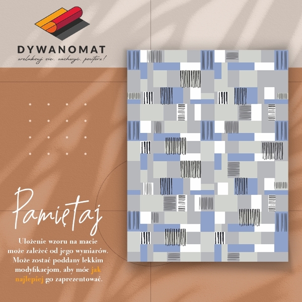 Pvc szőnyeg Geometriai téglalapok