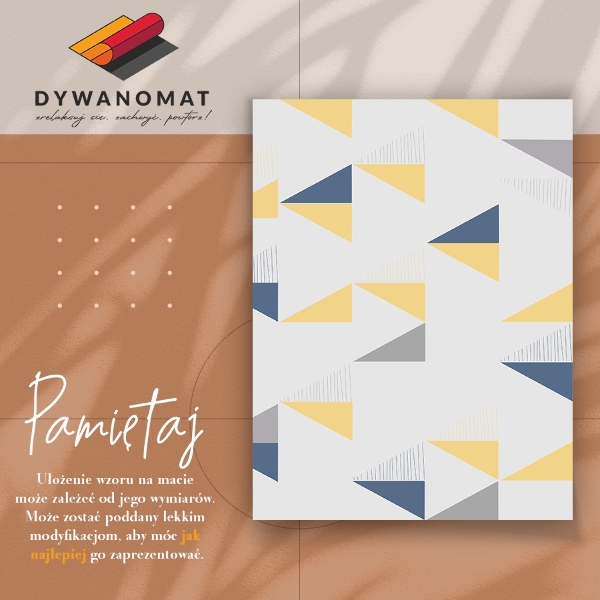 Pvc szőnyeg Geometriai háromszögek
