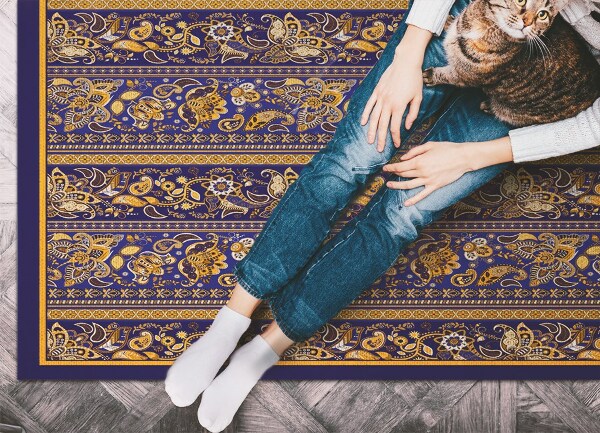 Mosható futószőnyeg Vintage Paisley