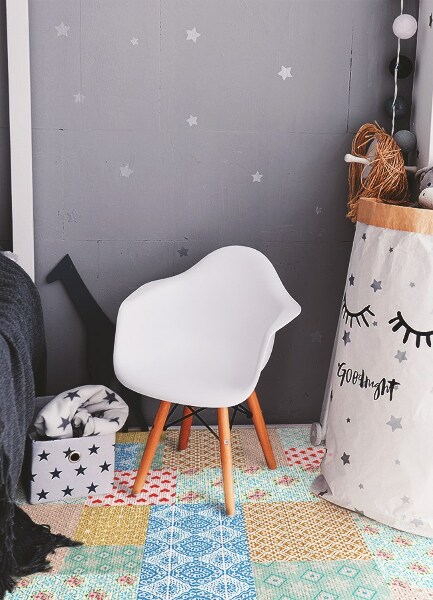 Vinil szőnyeg Patchwork különböző darabok
