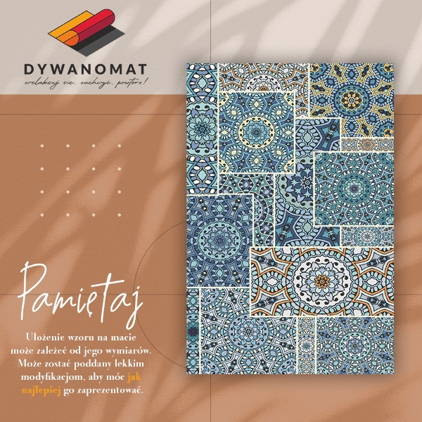 Vinil szőnyeg Mandala patchwork