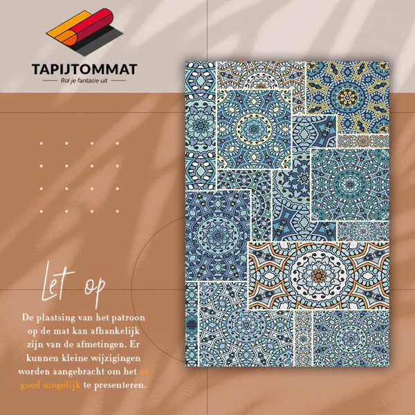 Vinil szőnyeg Mandala patchwork