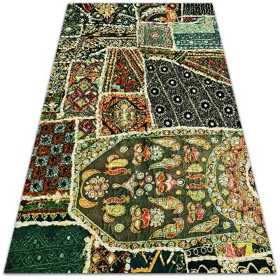 Kültéri szőnyeg Patchwork török ​​stílusban