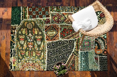 Kültéri szőnyeg Patchwork török ​​stílusban