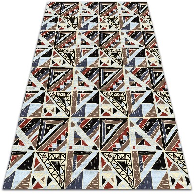 Kültéri szőnyeg teraszra Geometriai mozaik