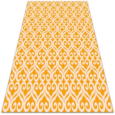 Kerti szőnyeg Sárga minták