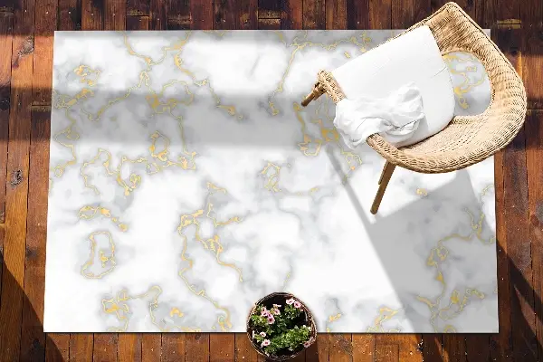Kültéri szőnyeg Marble Golden River