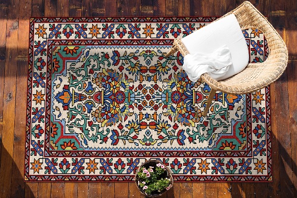 Kültéri szőnyeg Multicolor minták