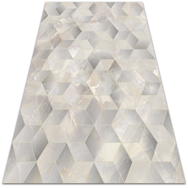 Kültéri szőnyeg teraszra 3D kocka