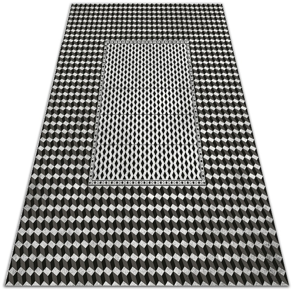 Kültéri szőnyeg 3D-s mintázat